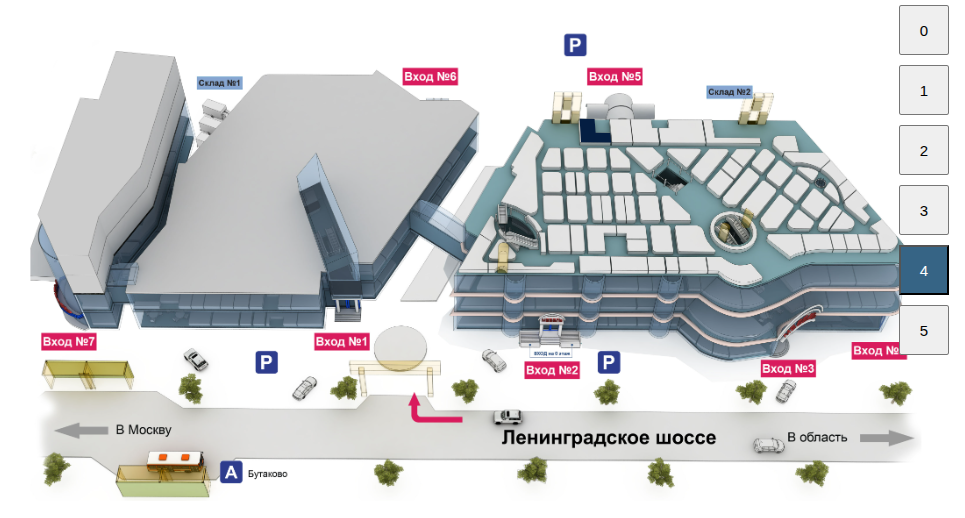 Схема расположения